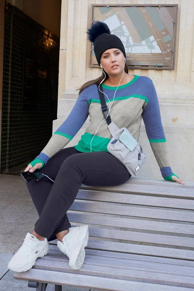 KangaROOS Strickpullover in farbenfroher Streifen-Optik 9 KangaROOS Strickpullover in farbenfroher Streifen-Optik – Bild 7