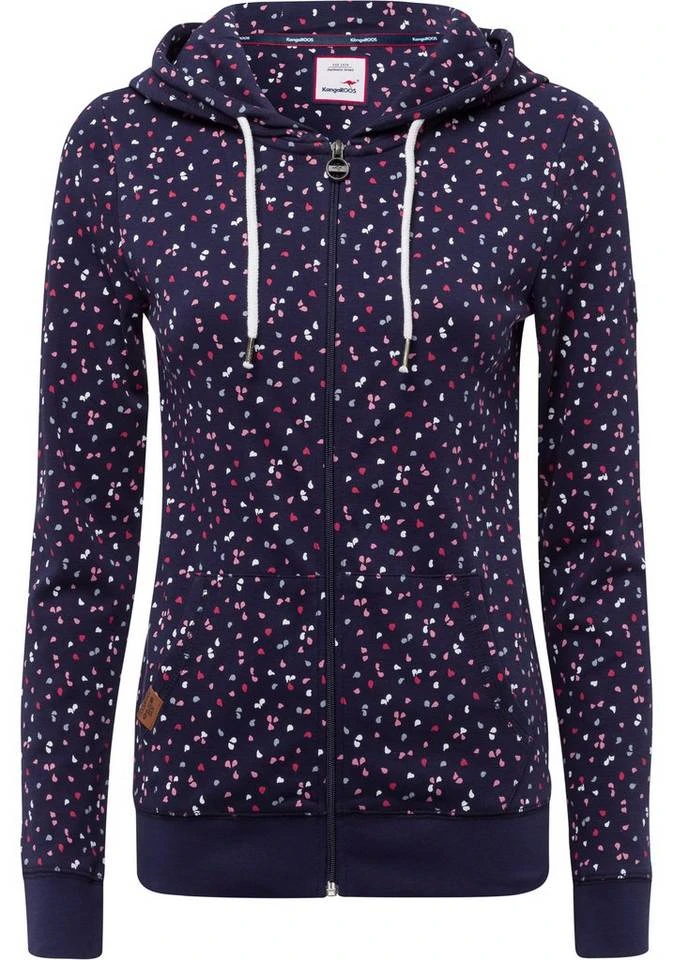 58191bc9-8d9f-5ce3-bfff-d3a209ee8fc2.jpg KangaROOS Kapuzensweatjacke mit sportlichem Minimal-Print Mittelblau, Ecru-meliert, Schwarz, Marine -KANGAROOS Verkäufe 58191bc9 8d9f 5ce3 bfff d3a209ee8fc2