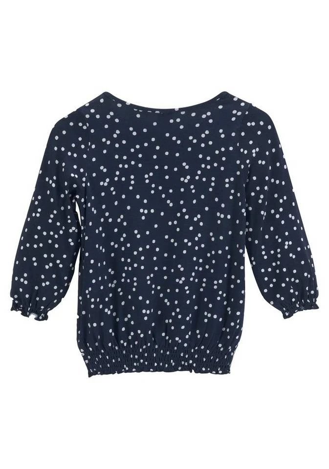 KangaROOS 3/4-Arm-Shirt mit Smokdetails am Saum 5 KangaROOS 3/4-Arm-Shirt mit Smokdetails am Saum – Bild 3