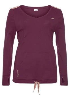 KangaROOS Langarmshirt Schwarz, Beere -KANGAROOS Verkäufe 5c693d0c a80f 580a 9eda 99bdaa94de33