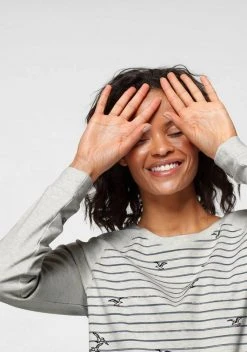 KangaROOS Sweatshirt mit modischem Möven-Streifen-Mix - NEUE KOLLEKTION -KANGAROOS Verkäufe 5cfc05e9 4c79 5196 acdd 5ccf9705cdaa