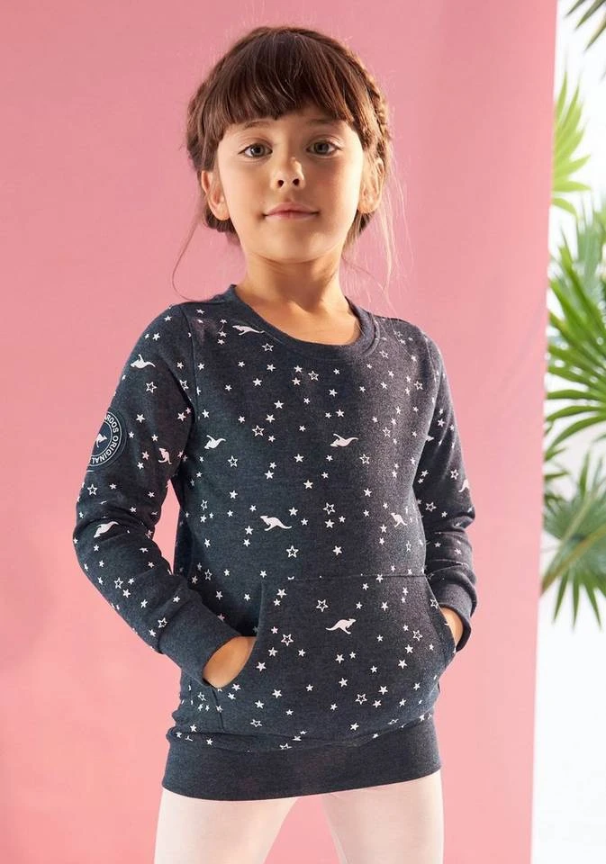 KangaROOS Longsweatshirt mit Kängurutasche 6 KangaROOS Longsweatshirt mit Kängurutasche – Bild 4