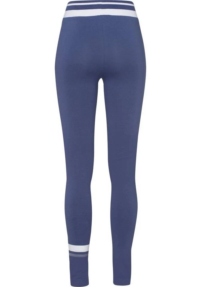 KangaROOS Leggings mit breitem Rippenbund & Kontraststreifen Schwarz, Jeansblau 8 KangaROOS Leggings mit breitem Rippenbund & Kontraststreifen Schwarz, Jeansblau – Bild 6