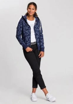 KangaROOS Kapuzensweatjacke mit modischem Minimal-Allover-Druck Marine, Himbeere-meliert -KANGAROOS Verkäufe 5dbeeb25 2bd2 53fe 8445 dcc253da584e