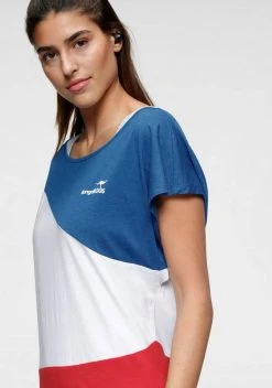 KangaROOS 2-in-1-Kleid (2-tlg) in sommerlicher zweiteiliger Kombination Kleid und Shirt Grau-weiß-gestreift | schwarz, Marine-koralle-gestreift | marine, Royalblau-rot-weiß | hellgrau-meliert, Blau-rosa -KANGAROOS Verkäufe 5f47179a 4c5b 585d 8f2d b259cff1d212