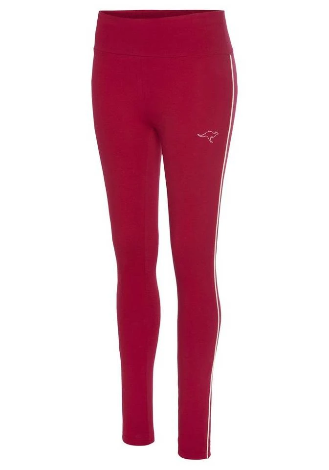 KangaROOS Leggings mit schmalem Piping Rot, Marine 6 KangaROOS Leggings mit schmalem Piping Rot, Marine – Bild 4