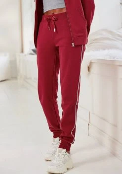 KangaROOS Relaxhose mit kontrastfarbenem Piping Rot, Weiß, Marine -KANGAROOS Verkäufe 6283097b ba6c 59ed aca2 68408c4955d3