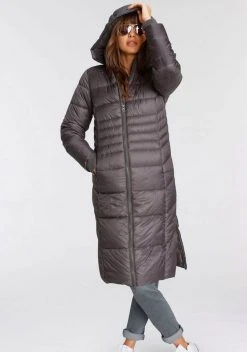 KangaROOS Steppmantel mit abnehmbarer Kapuze Marine, Dunkelgr&uuml;n, Dunkelgrau, Schwarz -KANGAROOS Verkäufe 65aa715e 6781 5549 adea a041165c3dad