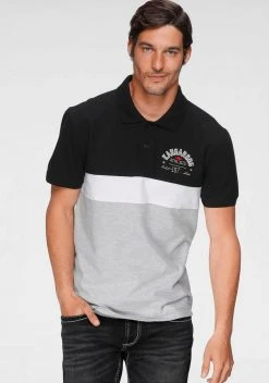 KangaROOS Poloshirt mit Logoprint