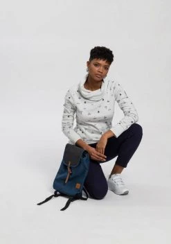 KangaROOS Sweatshirt mit wärmendem Schlauchkragen und Allover-Print Anthrazit-meliert, Ecru-meliert, Himbeere-gemustert 5 KangaROOS Sweatshirt mit wärmendem Schlauchkragen und Allover-Print Anthrazit-meliert, Ecru-meliert, Himbeere-gemustert -KANGAROOS Verkäufe 6c412ee1 91ad 56b8 b4ec f07d835b52af