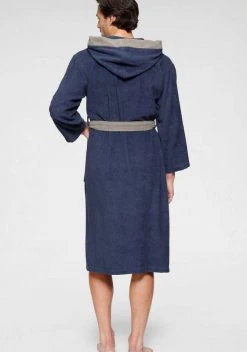 Unisex-Bademantel »Henry«, KangaROOS, mit Kaputze und Logostickerei Marine, Taupe -KANGAROOS Verkäufe 6cf6898d 20be 5598 9135 d00acd976352