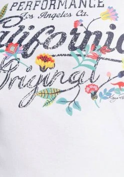 KangaROOS T-Shirt mit blumigen Logodruck im Vintage-Retro-Look - NEUE KOLLEKTION Blau-melange, Weiß 7 KangaROOS T-Shirt mit blumigen Logodruck im Vintage-Retro-Look - NEUE KOLLEKTION Blau-melange, Weiß -KANGAROOS Verkäufe 6f11ec75 e8f9 529f b4e1 ba9c4f6d45a1