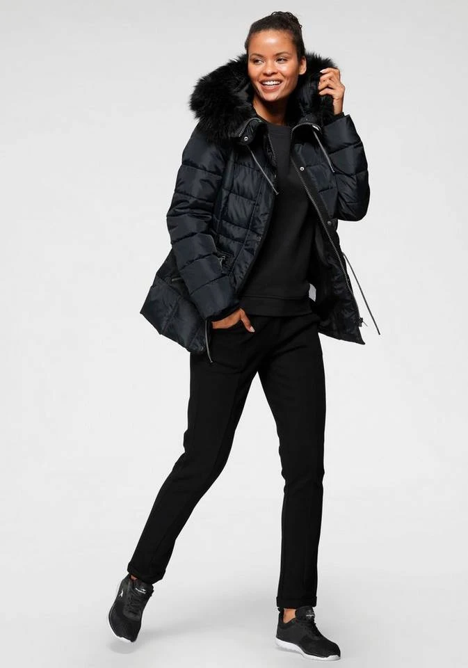 70653b03-c7e6-5344-b768-c72811f9a624.jpg KangaROOS Outdoorjacke in Kurzform, mit abnehmbarem Fellimitat-Kragen an der Kapuze - NEUE KOLLEKTION Marine, Schwarz, Rosa -KANGAROOS Verkäufe 70653b03 c7e6 5344 b768 c72811f9a624