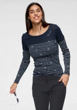 KangaROOS 2-in-1-Langarmshirt mit modischem Uni + Allover-Druck Mix - NEUE KOLLEKTION Mauve, Schwarz, Marine -KANGAROOS Verkäufe 7143e098 7089 5861 be51 484c86a40dfd