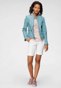 KangaROOS Lederjacke mit Ziersteppungen im sportlichem Biker-Style 7 KangaROOS Lederjacke mit Ziersteppungen im sportlichem Biker-Style -KANGAROOS Verkäufe 727c77c7 d9b2 5870 bd10 43ae5245a2b0