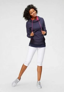 KangaROOS Kapuzensweatshirt mit überlappendem Kapuzen-Kragen Beere-bedruckt, Schwarz-gepunktet, Marine-pink-gepunktet 21 KangaROOS Kapuzensweatshirt mit überlappendem Kapuzen-Kragen Beere-bedruckt, Schwarz-gepunktet, Marine-pink-gepunktet -KANGAROOS Verkäufe 75fd394b 6470 5272 b31f d0d333bb2bd8