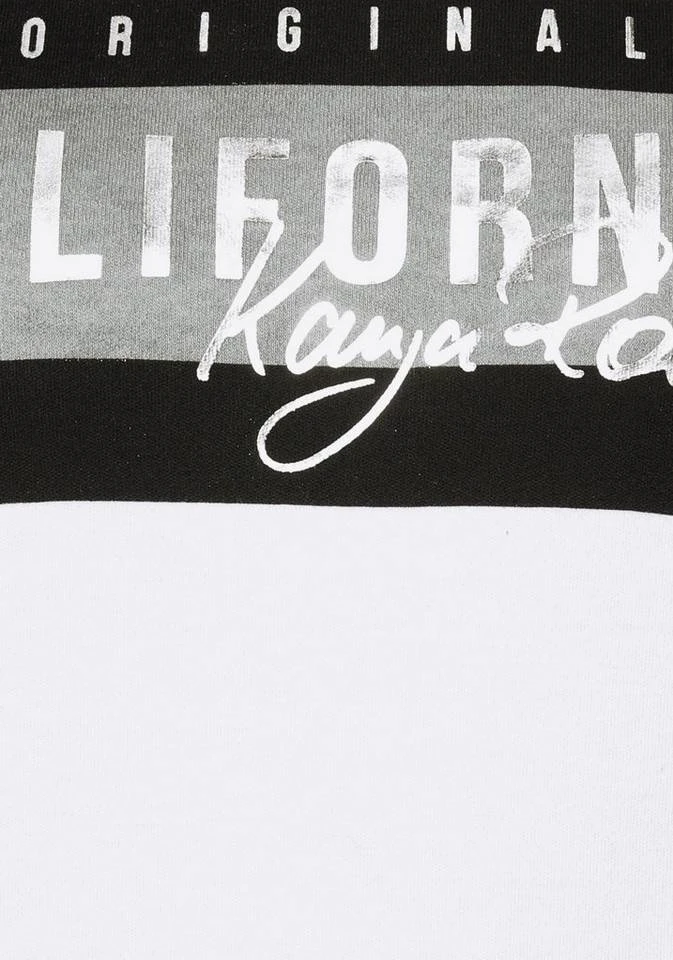 KangaROOS Sweatkleid mit großem Logodruck und kontrastfarbenen Einsätzen - NEUE KOLLEKTION Weiß, Schwarz 8 KangaROOS Sweatkleid mit großem Logodruck und kontrastfarbenen Einsätzen - NEUE KOLLEKTION Weiß, Schwarz – Bild 6