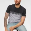 KangaROOS Rundhalsshirt mit Logofrontprint