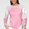 KangaROOS Sweatshirt im Colorblocking-Design mit Pünktchen Rosa-weiß-hellgrau-bedruckt, Schwarz-hellgrau-meliert, Himbeere-meliert, Marine-hellblau 2 KangaROOS Sweatshirt im Colorblocking-Design mit Pünktchen Rosa-weiß-hellgrau-bedruckt, Schwarz-hellgrau-meliert, Himbeere-meliert, Marine-hellblau -KANGAROOS Verkäufe 7badfdeb d45e 5284 b64f fb218518f685