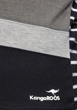 KangaROOS Langarmshirt in tollem Color-Blocking-Design Schwarz-grau, Marine-weiß-lachs -KANGAROOS Verkäufe 7ccd8e60 9707 5e12 a72a cd1030690551