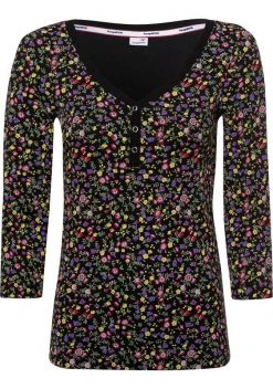KangaROOS 3/4-Arm-Shirt mit minimalistischem Blumen allover-print - NEUE KOLLEKTION Wollweiß-bunt-geblümt, Schwarz-bunt-geblümt 13 KangaROOS 3/4-Arm-Shirt mit minimalistischem Blumen allover-print - NEUE KOLLEKTION Wollweiß-bunt-geblümt, Schwarz-bunt-geblümt -KANGAROOS Verkäufe 7db0c9f4 6393 527a a3db c53eca9d67d9
