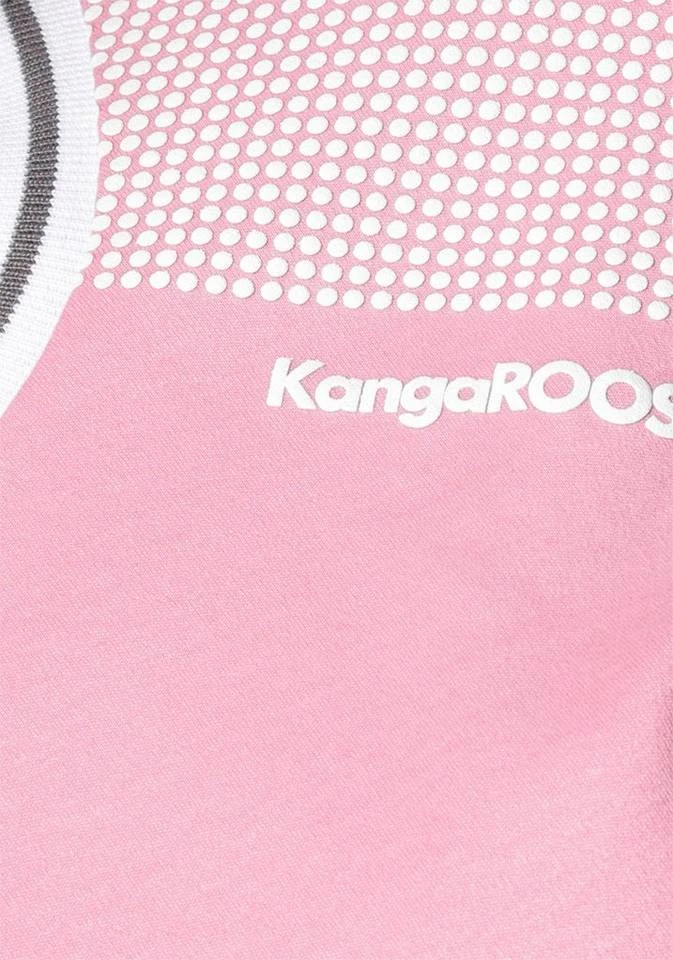 KangaROOS Sweatshirt im Colorblocking-Design mit Pünktchen Rosa-weiß-hellgrau-bedruckt, Schwarz-hellgrau-meliert, Himbeere-meliert, Marine-hellblau 9 KangaROOS Sweatshirt im Colorblocking-Design mit Pünktchen Rosa-weiß-hellgrau-bedruckt, Schwarz-hellgrau-meliert, Himbeere-meliert, Marine-hellblau – Bild 7