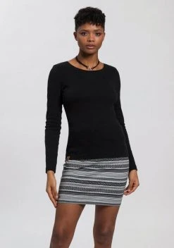 KangaROOS Langarmshirt mit fixierbaren turn-up Ärmel Schwarz, Blau, Wei&szlig; -KANGAROOS Verkäufe 81147a19 9ff9 556c a2c8 d2cb4bd169af