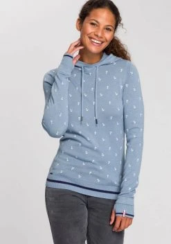 KangaROOS Kapuzenpullover mit Minimal-Allover-Druck Marine, Graublau, Schwarz -KANGAROOS Verkäufe 81692c7d 4693 5879 a821 ae436a2fec03