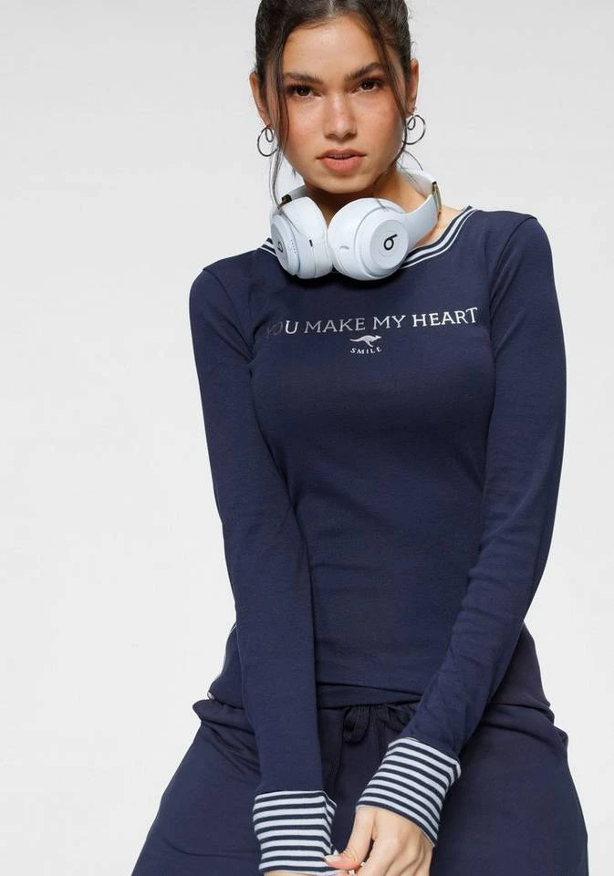 83f1f692-4e35-5f5f-b87c-dfbbb86871ac.jpg KangaROOS Langarmshirt mit gekrempeltem Ärmelsaum Marine-weiß, Bordeaux-weiß -KANGAROOS Verkäufe 83f1f692 4e35 5f5f b87c dfbbb86871ac