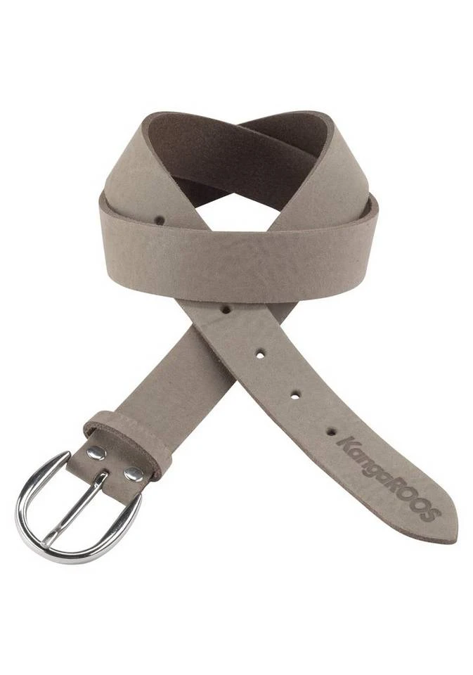 KangaROOS Ledergürtel Taupe, Cognac, Rosa, Marine 6 KangaROOS Ledergürtel Taupe, Cognac, Rosa, Marine – Bild 4