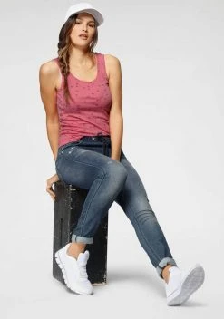 KangaROOS Ripptanktop im Doppelpack - 1x uni + 1x bedruckt Marine-weiß, Weiß-marine, Himbeere-hellgrau-meliert 8 KangaROOS Ripptanktop im Doppelpack - 1x uni + 1x bedruckt Marine-weiß, Weiß-marine, Himbeere-hellgrau-meliert -KANGAROOS Verkäufe 867f4d37 fe7d 5c26 8c5d 449febd897b4