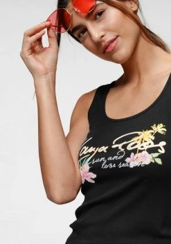 KangaROOS Tanktop mit femininem Frontdruck Hellgrau-meliert, Marine, Schwarz-bedruckt, Apricot 4 KangaROOS Tanktop mit femininem Frontdruck Hellgrau-meliert, Marine, Schwarz-bedruckt, Apricot -KANGAROOS Verkäufe 87ed8982 23dc 52b1 a8f1 7f0ed7bac7b6