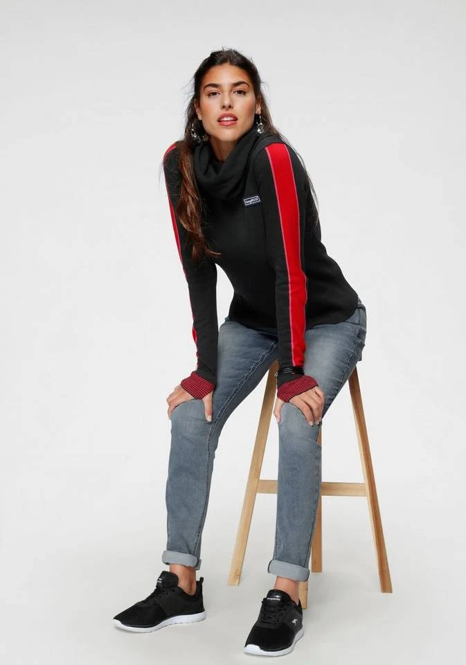 87f70797-5e96-543f-885d-ac8e24a4e1b6.jpg KangaROOS Jogg Pants in Denim-Optik mit elastischem Bündchen Black-used, Dark-rinsed, Blue-used, Schwarz -KANGAROOS Verkäufe 87f70797 5e96 543f 885d ac8e24a4e1b6