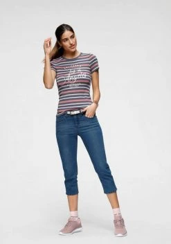 KangaROOS T-Shirt in schönem Streifenmix mit Frontdruck -KANGAROOS Verkäufe 88834d47 32e3 59dc af03 5513a01a588a