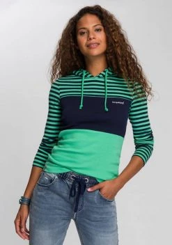 KangaROOS Kapuzenshirt in verspielter Ringel-Optik mit Colorblocking Design Schwarz-weiß-hellgrau, Weiß-marine-rauchblau, Coral-hellgrau-gestreift, Grün-marine-gestreift 9 KangaROOS Kapuzenshirt in verspielter Ringel-Optik mit Colorblocking Design Schwarz-weiß-hellgrau, Weiß-marine-rauchblau, Coral-hellgrau-gestreift, Grün-marine-gestreift -KANGAROOS Verkäufe 8ad9770c 4524 5bcd a5b3 412838ce43d0