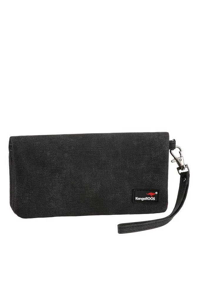 KangaROOS Geldbörse, mit praktischer Handschlaufe Blau, Schwarz 8 KangaROOS Geldbörse, mit praktischer Handschlaufe Blau, Schwarz – Bild 6