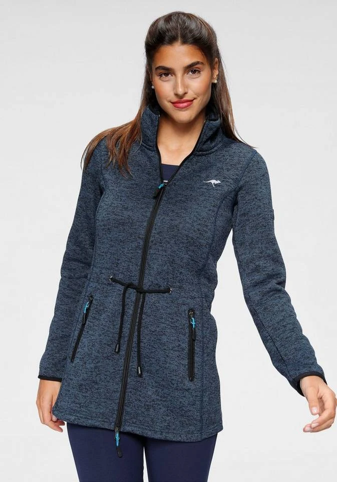 KangaROOS Strickfleecejacke mit Stehkragen und 2-Wege-Reißverschluss 8 KangaROOS Strickfleecejacke mit Stehkragen und 2-Wege-Reißverschluss – Bild 6