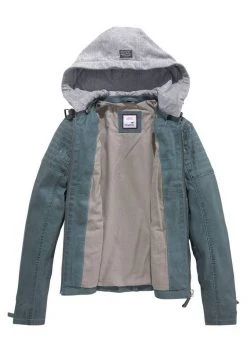 KangaROOS Lederjacke mit Kapuze aus Shirt-Ware Graublau-washed, Schwarz-washed, Stone-washed 15 KangaROOS Lederjacke mit Kapuze aus Shirt-Ware Graublau-washed, Schwarz-washed, Stone-washed -KANGAROOS Verkäufe 8f4df20e 5133 5702 82c0 ba9f9121a8ac