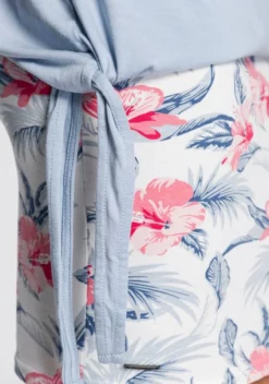 KangaROOS Shirtkleid (2-tlg) mit Rundhalshirt Dusty-blue, Apricot | marine-türkis-geblümt, Anthrazit-meliert -KANGAROOS Verkäufe 90b48502 ce57 5664 bbab c083c2ea2b17