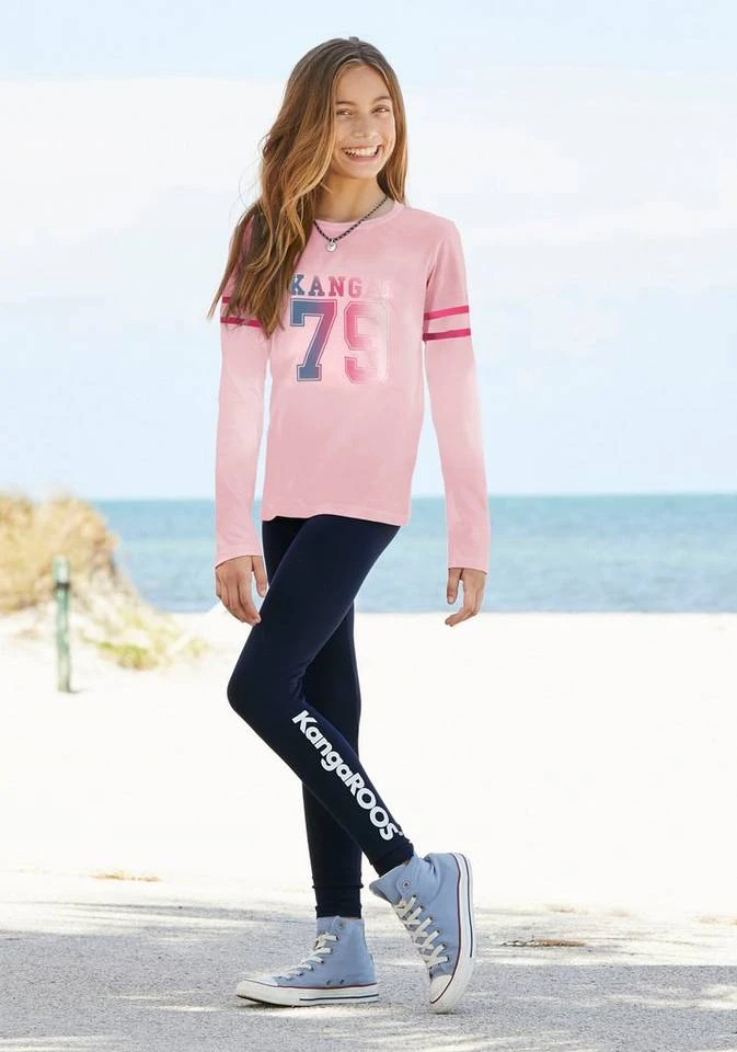 KangaROOS Langarmshirt mit gedruckten Ärmelstreifen 8 KangaROOS Langarmshirt mit gedruckten Ärmelstreifen – Bild 6