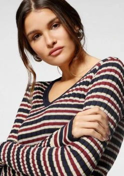 KangaROOS Strickpullover im aktuellen Ringelstreifen Pink-rosa-gestreift, Marine-bordeaux-gestreift, Gr&uuml;n-blau-gestreift -KANGAROOS Verkäufe 91c1c15e 87c3 5d15 93ae d3ef4181001b