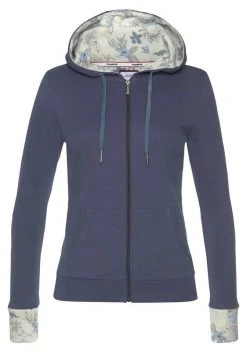 KangaROOS Sweatjacke mit bedrucktem Kapuzenfutter und Ärmelaufschlag - NEUE KOLLEKTION Schwarz-gepunktet, Marine-gebl&uuml;mt -KANGAROOS Verkäufe 927756bc 8e98 5a6e b91b 226d457f65f3
