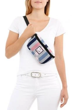 KangaROOS Bauchtasche, mit praktischem Reißverschluss-Rückfach Blau-gebl&uuml;mt, Bunt-gestreift -KANGAROOS Verkäufe 94b79be2 ff6d 5b60 b08a 7841fa17548f