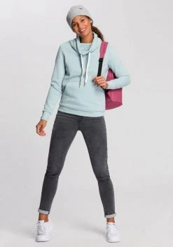 KangaROOS Sweatshirt mit hohem Stehkragen Anthrazit-meliert, Rosa-meliert, Mint-grau-meliert 13 KangaROOS Sweatshirt mit hohem Stehkragen Anthrazit-meliert, Rosa-meliert, Mint-grau-meliert -KANGAROOS Verkäufe 97956d06 1451 535a b785 c1c2778419d1