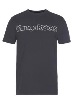 KangaROOS Rundhalsshirt mit Logoprint Bordeaux, Marine -KANGAROOS Verkäufe 9a89489e a068 5418 b254 e5a3afc546be