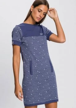 KangaROOS Sommerkleid NEUE KOLLEKTION Himbeere-bedruckt, Blau-bedruckt