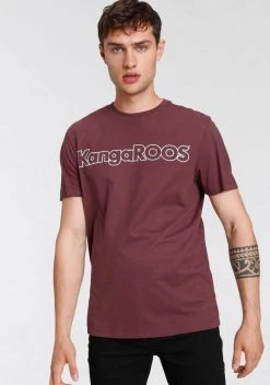 KangaROOS Rundhalsshirt mit Logoprint Bordeaux, Marine -KANGAROOS Verkäufe 9fb58ee5 f461 5900 92a6 76f655e848f5