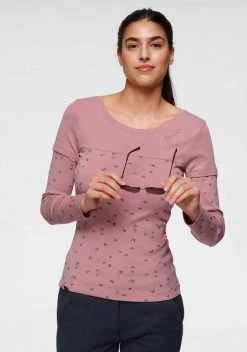 KangaROOS 2-in-1-Langarmshirt mit modischem Uni + Allover-Druck Mix - NEUE KOLLEKTION Mauve, Schwarz, Marine -KANGAROOS Verkäufe a1de0103 eb4c 556a 9b6b 2a323bd69afa