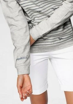 KangaROOS Sweatshirt mit modischem Möven-Streifen-Mix - NEUE KOLLEKTION -KANGAROOS Verkäufe a70d53b1 848b 53fb b7c0 d539186de8a1