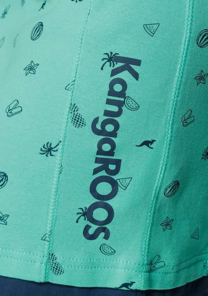 KangaROOS Jerseykleid mit maritimen Anker-Alloverprint Marine, Beere-meliert, Türkis 9 KangaROOS Jerseykleid mit maritimen Anker-Alloverprint Marine, Beere-meliert, Türkis – Bild 7